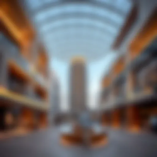 Architectural detail of برجمان showcasing modern design elements