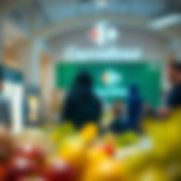 Community Engagement at Carrefour Community event at Carrefour emphasizing local engagement