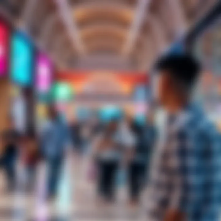 Community Vibrancy at City Centre Mirdif Vibrant community interactions within City Centre Mirdif