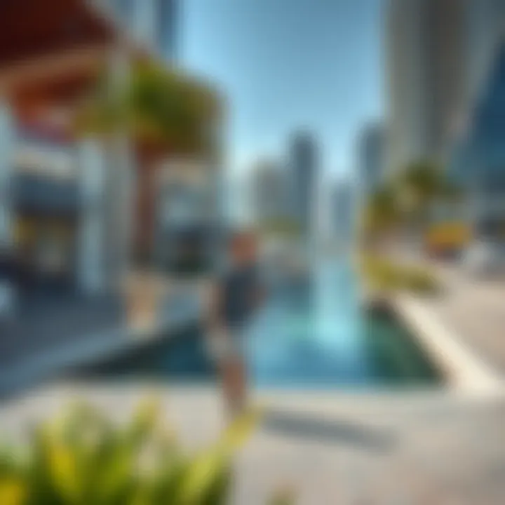 Vibrant Waterfront Lifestyle at Dubai Creek Harbor Vibrant waterfront lifestyle with recreational areas and green spaces in Dubai Creek Harbor