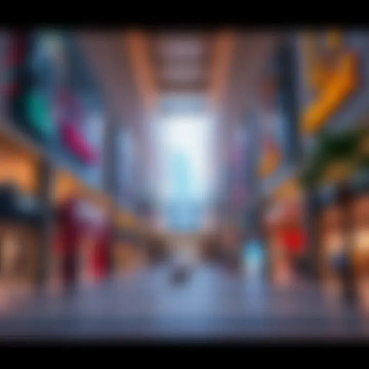 An infographic illustrating investment potential in Dubai Outlet