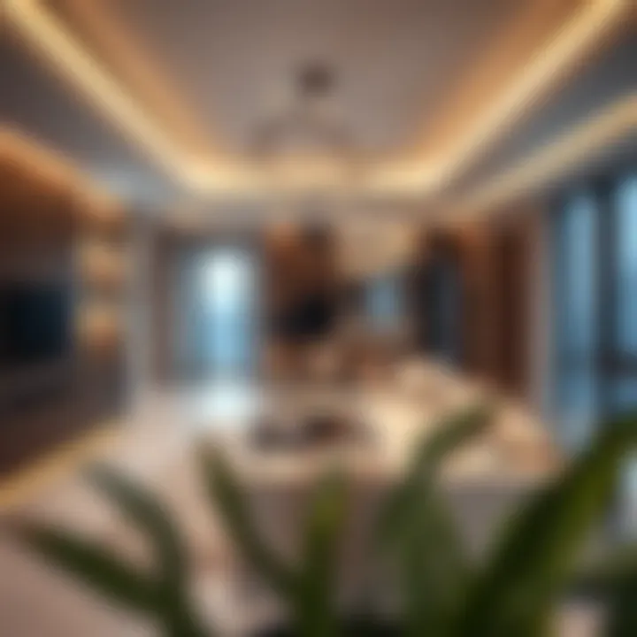 Modern Luxury Apartment Design Luxury apartment interior highlighting modern design