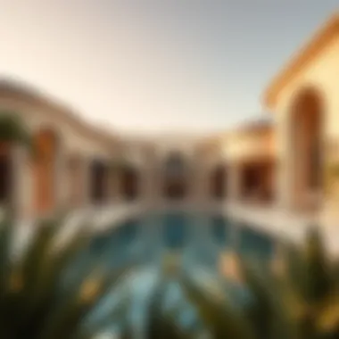 Architectural Marvels of Dubai's High-End Homes Stunning architectural design of luxury villa in Dubai