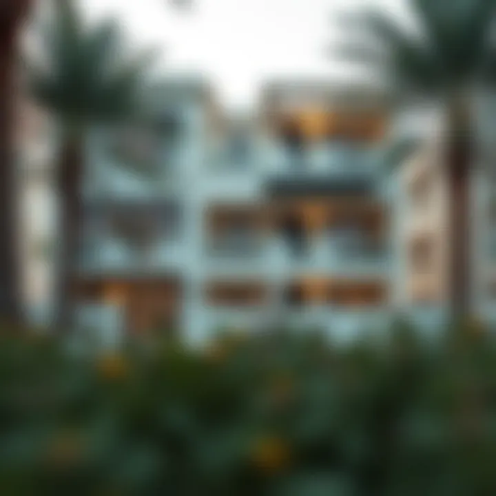 Modern Architectural Marvel of Fairway Villas Elegant facade of a Fairway Villa showcasing modern architecture