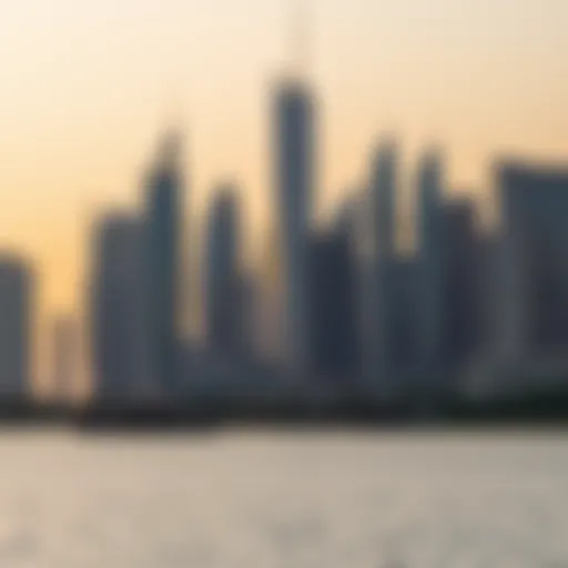 Dubai Skyline: A Reflection of Urban Growth Overview of Dubai skyline reflecting urban growth