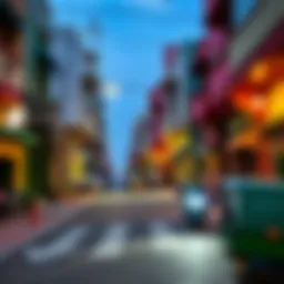 Vibrant streets showcasing Indian culture in Dubai