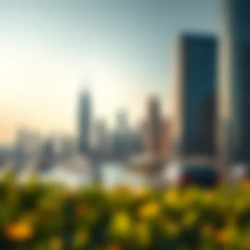 Stunning skyline view of Lakeshore JLT