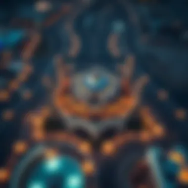 A stunning aerial view of Last Exit Al Khawaneej showcasing its unique architectural design