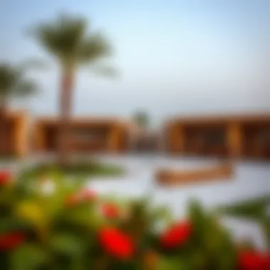 Recreational area at Last Exit Al Khawaneej, perfect for leisure and relaxation