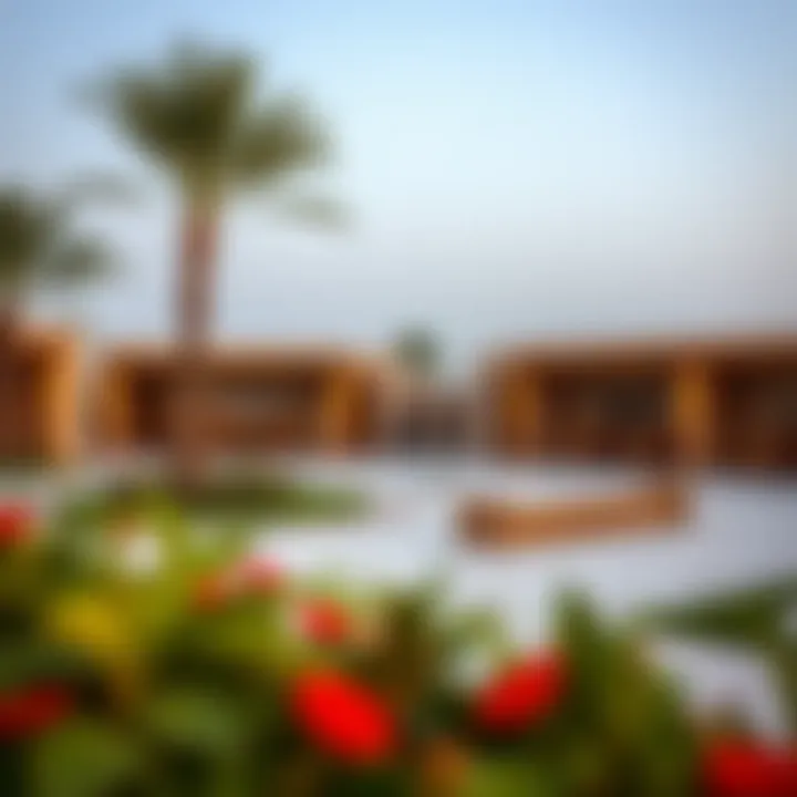 Recreational area at Last Exit Al Khawaneej, perfect for leisure and relaxation