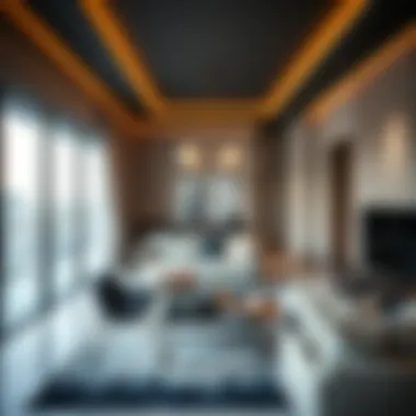 Modern Luxury Apartment Interior Luxurious apartment interior showcasing modern design