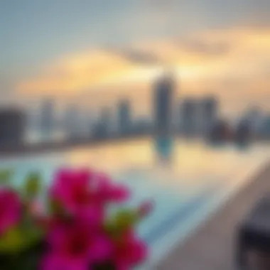 Rooftop Pool with Panoramic Views Rooftop swimming pool with panoramic views