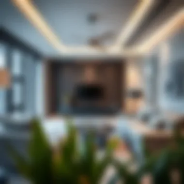 Interior of a modern residential unit in MCC Mirdif