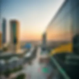 Panoramic view of MCC Mirdif showcasing residential and commercial spaces