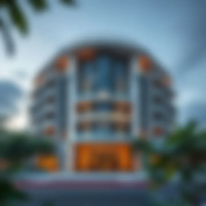 Oceana Residences Architectural Elegance Stunning facade of Oceana Residences showcasing modern architectural details