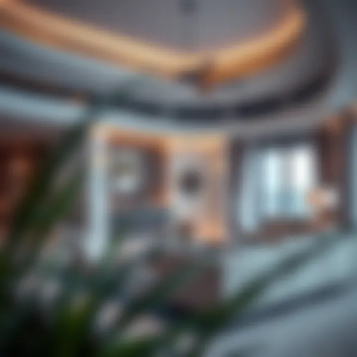 Elegant Living Spaces at Oceana Residences Luxurious living room interior of a residence in Oceana