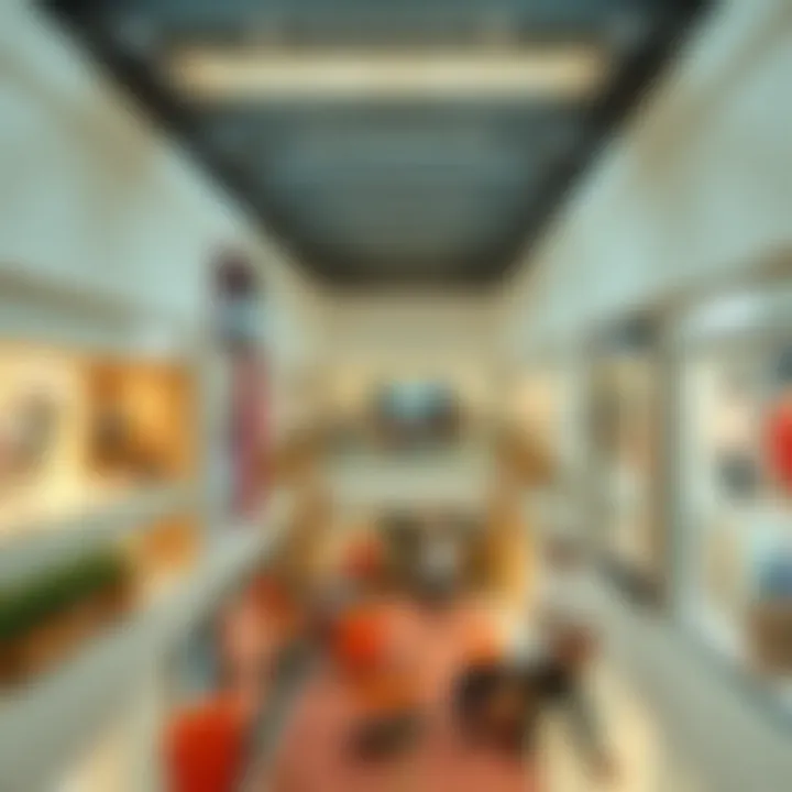 Shopping Experience at اوت ليت مول Interior layout of اوت ليت مول with a variety of shops