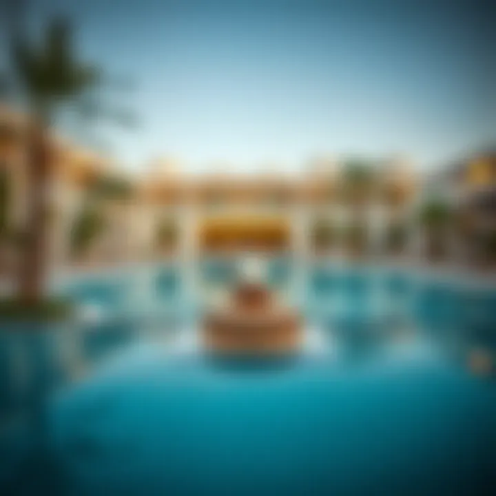 Elegant amenities in a Dubai private pool resort