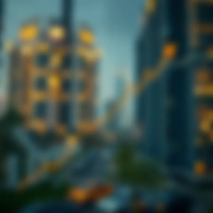 Investment Growth in UAE Real Estate Real estate investment chart showing growth