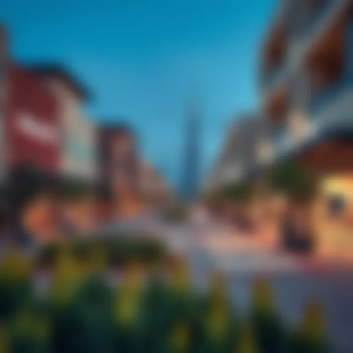 Local Amenities Near Mall of the Emirates Vibrant local amenities including parks, shopping areas, and recreational spots