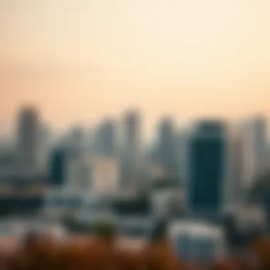 Future Developments on شارع الوصل Modern developments and real estate projects signifying the future of شارع الوصل