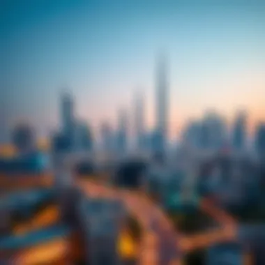 Dubai Skyline: The Heart of Short-Term Rentals Dubai skyline showcasing rental properties