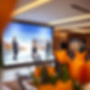 Innovative Sales Strategies at Sobha Hartland Interactive display within the Sobha Hartland Sales Gallery emphasizing innovative sales strategies