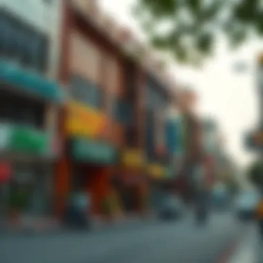 Commercial Vibrance in South Shamkha Vibrant streets showcasing commercial areas in South Shamkha