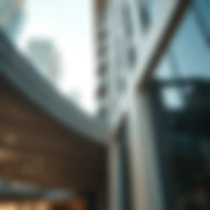 Architectural Details of 404 Bay Square Building 7 Close-up of the architectural details and materials used in 404 Bay Square Building 7