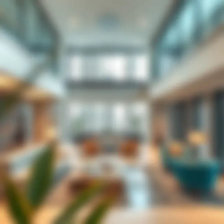 Modern Amenities Inside 404 Bay Square Building 7 Interior shot of the modern amenities within 404 Bay Square Building 7