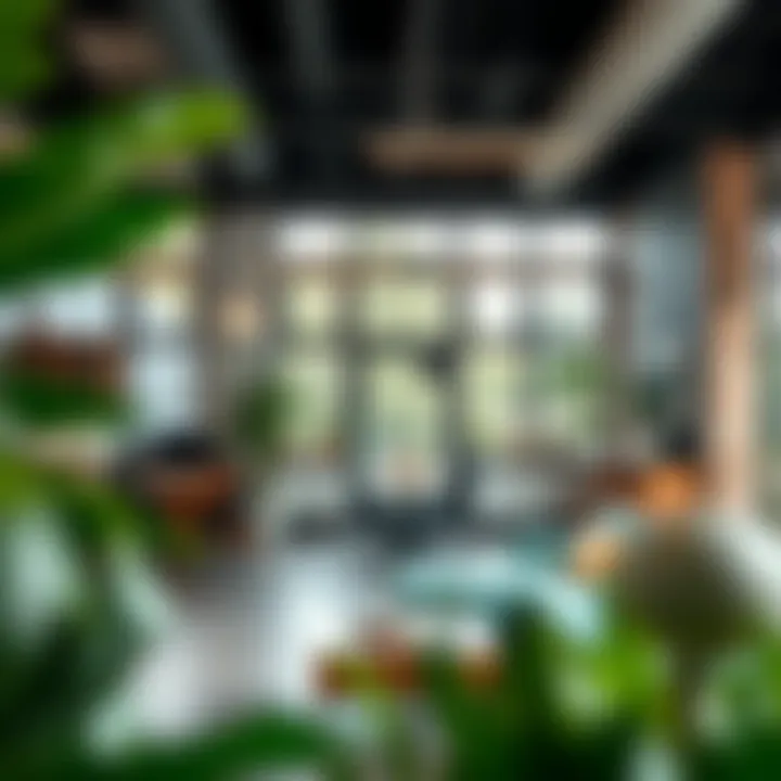 A timeline showcasing the evolution of coworking spaces over the years