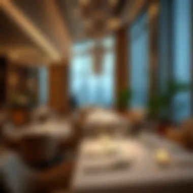 Exquisite Dining Experience at Intercontinental Dubai Marina Exquisite dining experience at hotel restaurant