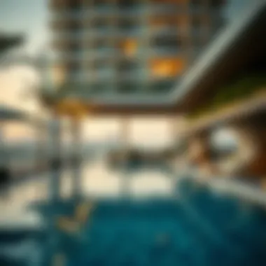 Luxury Amenities at Marina Diamond Luxurious amenities available within the Marina Diamond complex