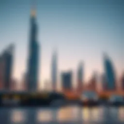 Stunning skyline of Dubai's New Downtown showcasing innovative architecture