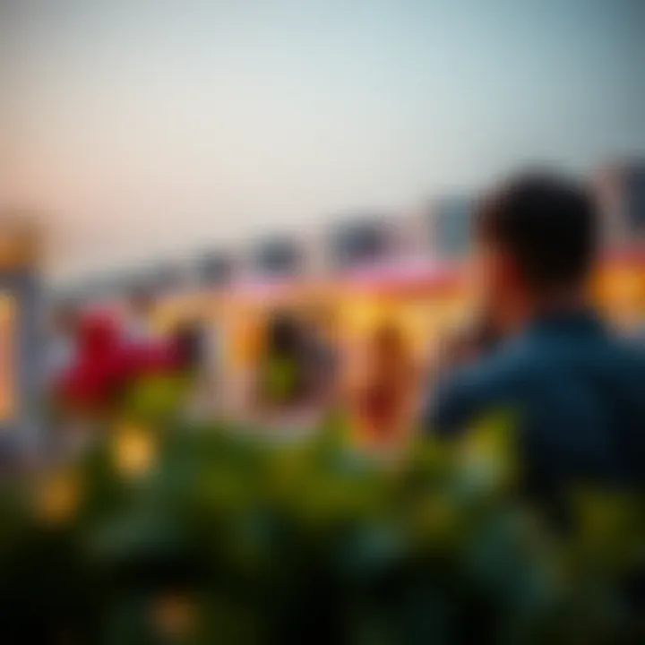 Community Engagement in Tilal Al Ghaf A vibrant community event in Tilal Al Ghaf reflecting lifestyle and engagement