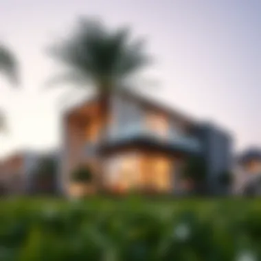 Sustainable Living at Tilal Al Ghaf Sustainable living features of Tilal Al Ghaf, including green spaces and eco-friendly designs