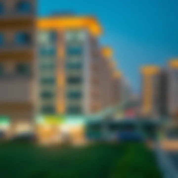 Proximity to essential services in Al Nahda