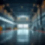 Modern warehouse facility in Rashidiya