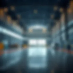 Modern warehouse facility in Rashidiya