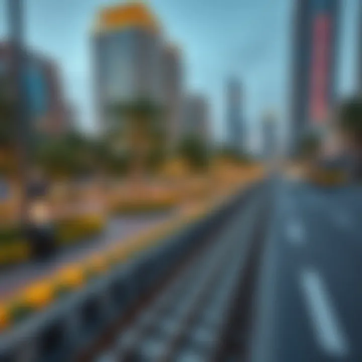 Green spaces and sustainable transport integration