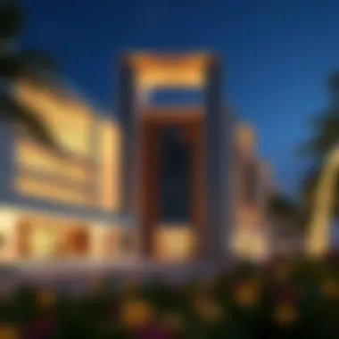 Architectural Marvel of Gardenia Stunning exterior view of Gardenia by Aldar showcasing its modern architecture