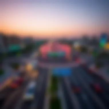 Traffic Flow Dynamics at Garhoud Infographic illustrating traffic flow patterns at Garhoud Intersection