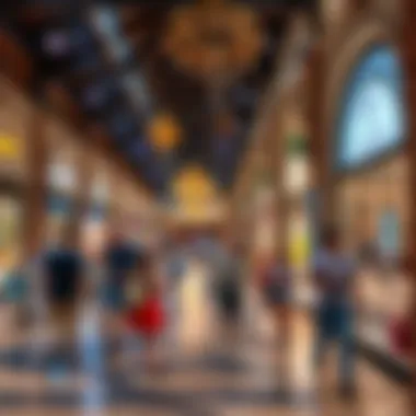 Unique Shopping Experiences at Global Village Visitors exploring unique shopping experiences at Global Village.