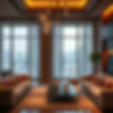 Luxurious Interiors of اسكان زايد Residences Luxurious interiors of a residential unit in اسكان زايد