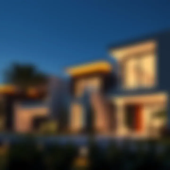 Real Estate in Kawaneej Modern residential properties in Kawaneej highlighting real estate opportunities