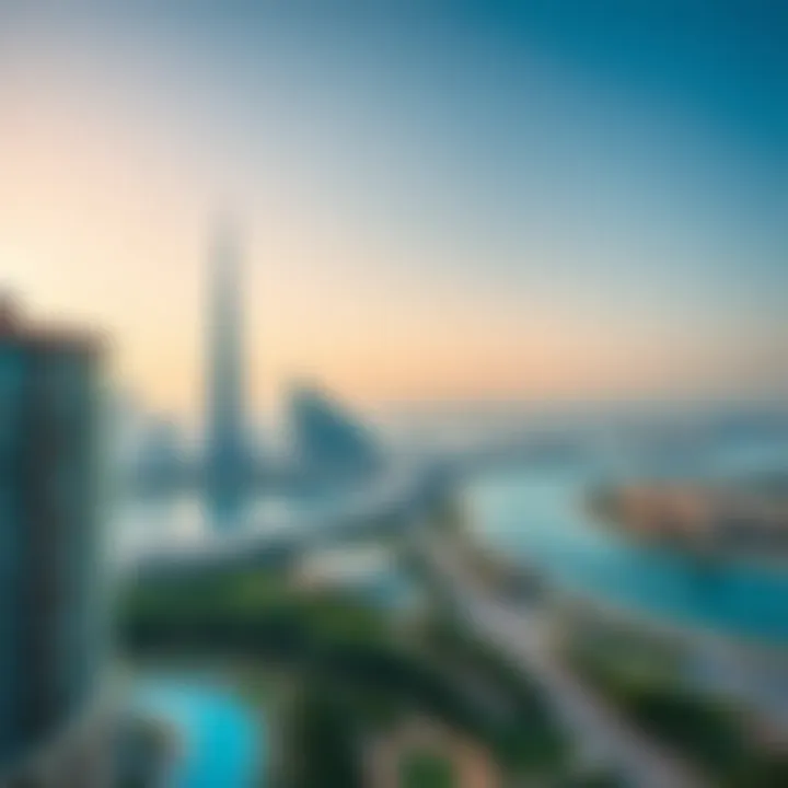 Breathtaking Views of Dubai Skyline Stunning Skyline View from Kensington Waters