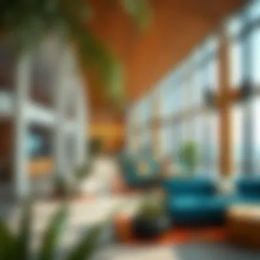 Community Spaces at Lagoon Stop Vibrant community spaces at Lagoon Stop Mina Al Arab fostering social interaction