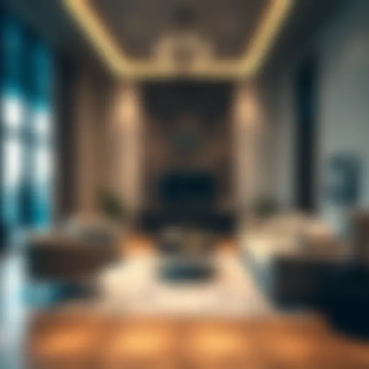 Luxurious Apartment Interior A luxury apartment interior design highlighting elegance and comfort