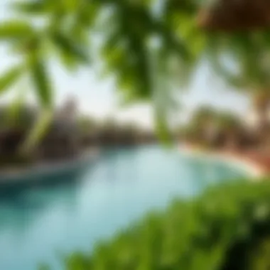 Lush Greenery and Amenities at Love Lake Surrounding amenities and lush greenery around Love Lake.