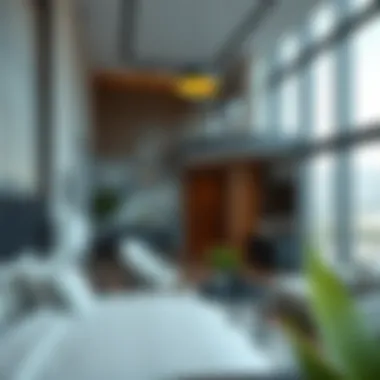 Modern Living Spaces in Dubai Luxurious interiors of a modern Dubai apartment